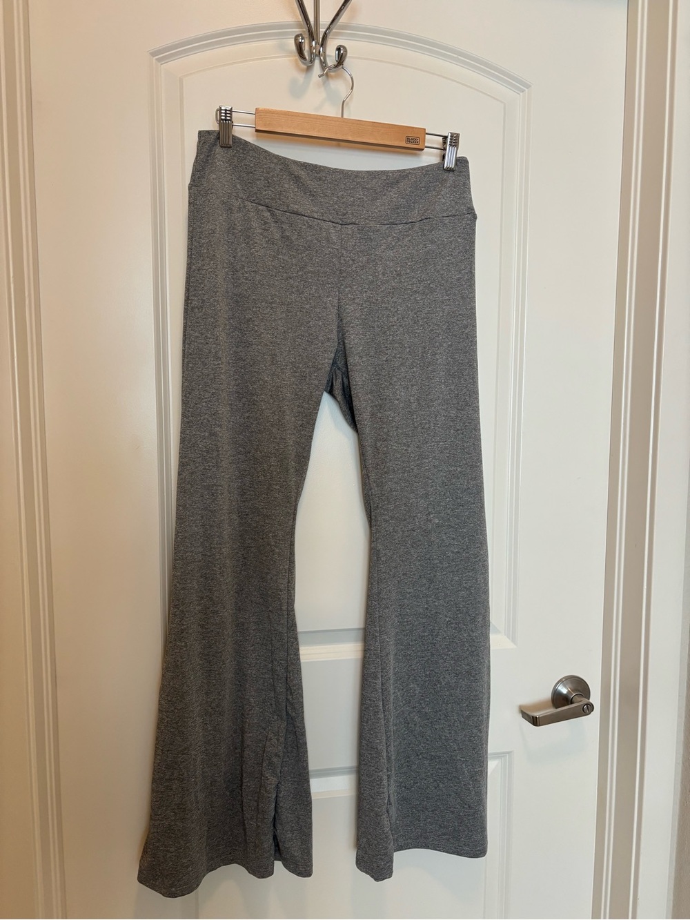 SHEIN Gray Boot Cut Flare Pants